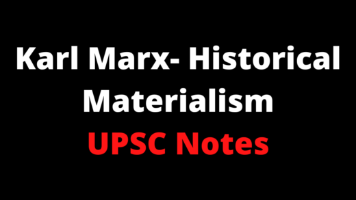 Karl Marx- Historical Materialism