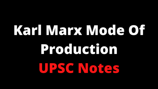 Karl Marx Mode Of Production