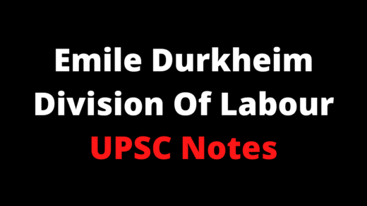 Emile Durkheim Division Of Labour