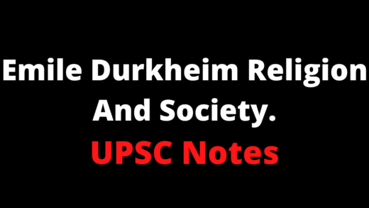 Emile Durkheim Religion And Society