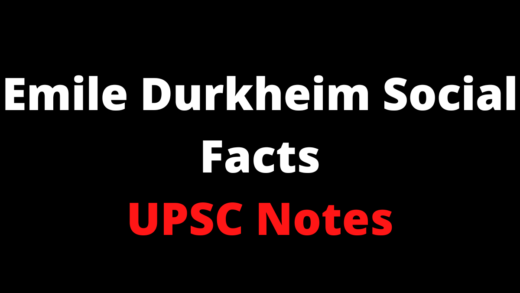Emile Durkheim Social Facts