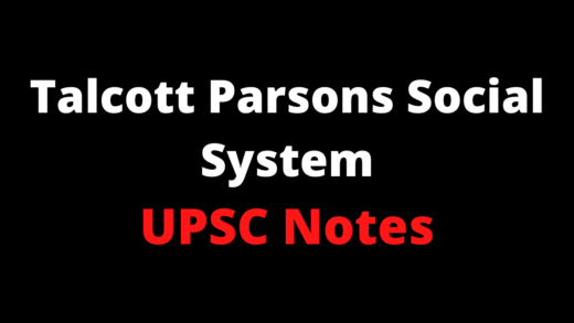 Talcott Parsons Social System